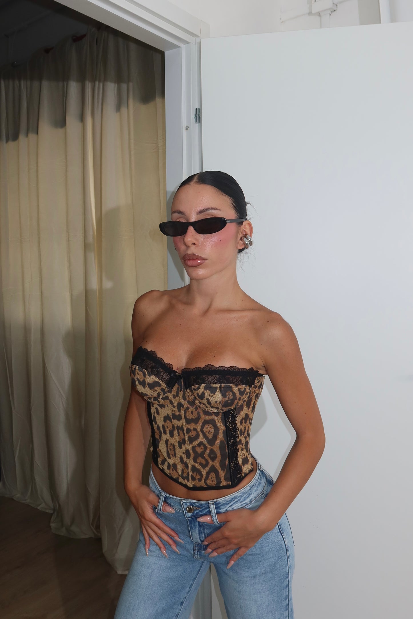 Corsetto FITTING Leopard