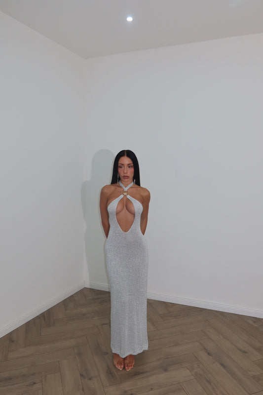 LongDress SOREN argento