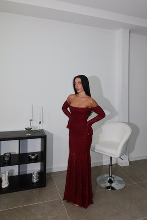 LongDress PORTOGALLO bordeaux