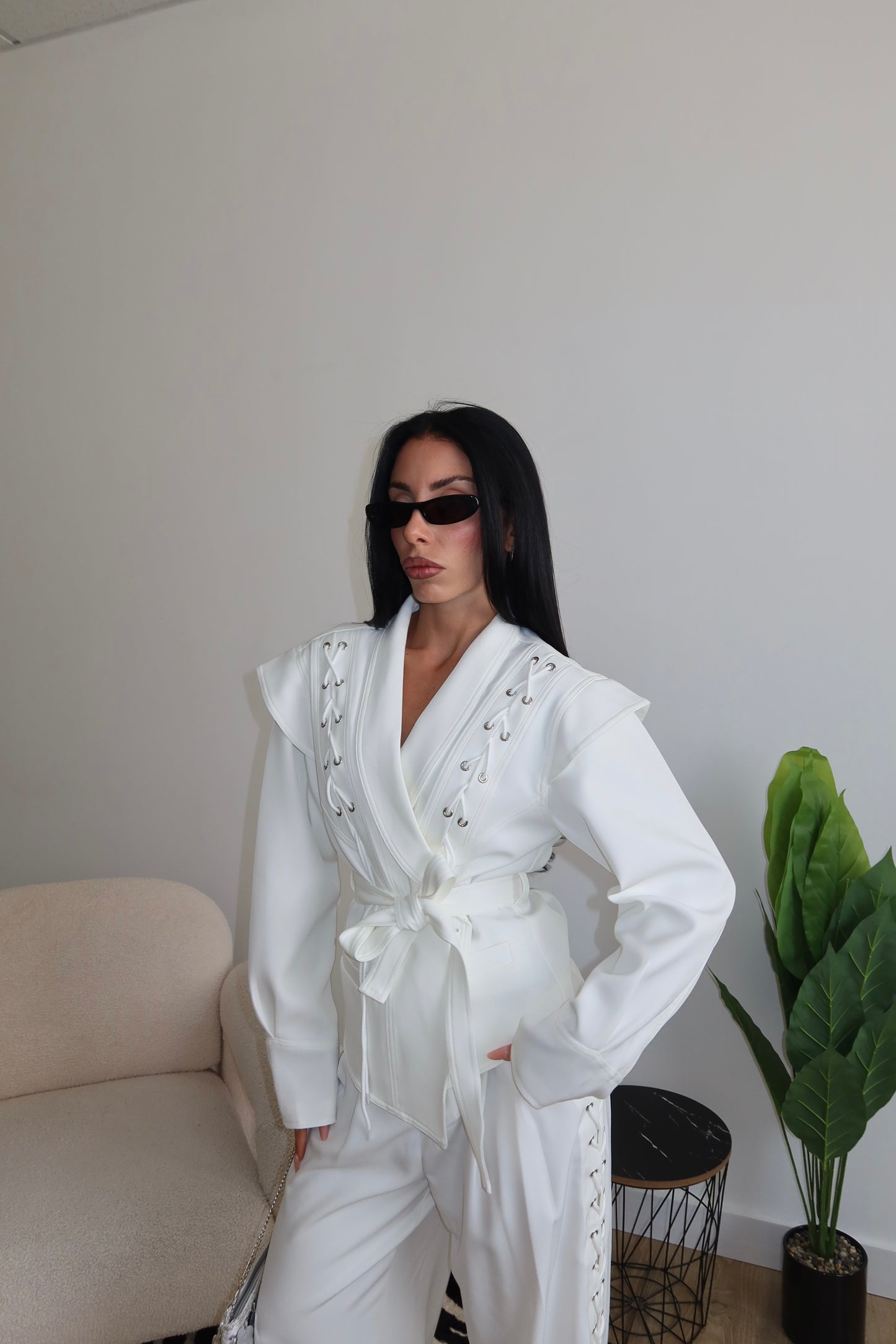 Jacket STOFFA bianca
