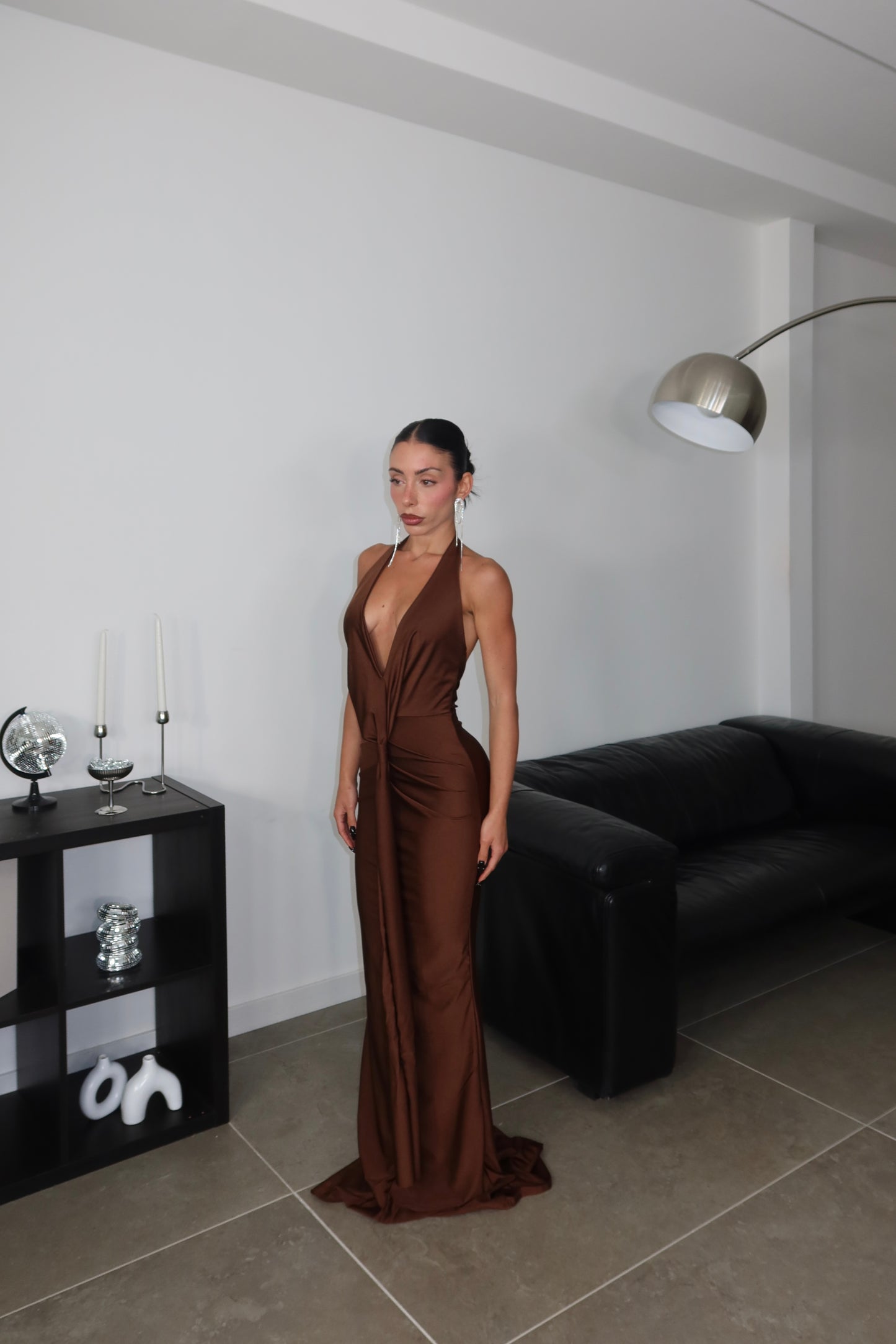 LongDress ELISIR choco