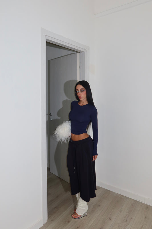 Blue LIZZIE Bermuda shorts