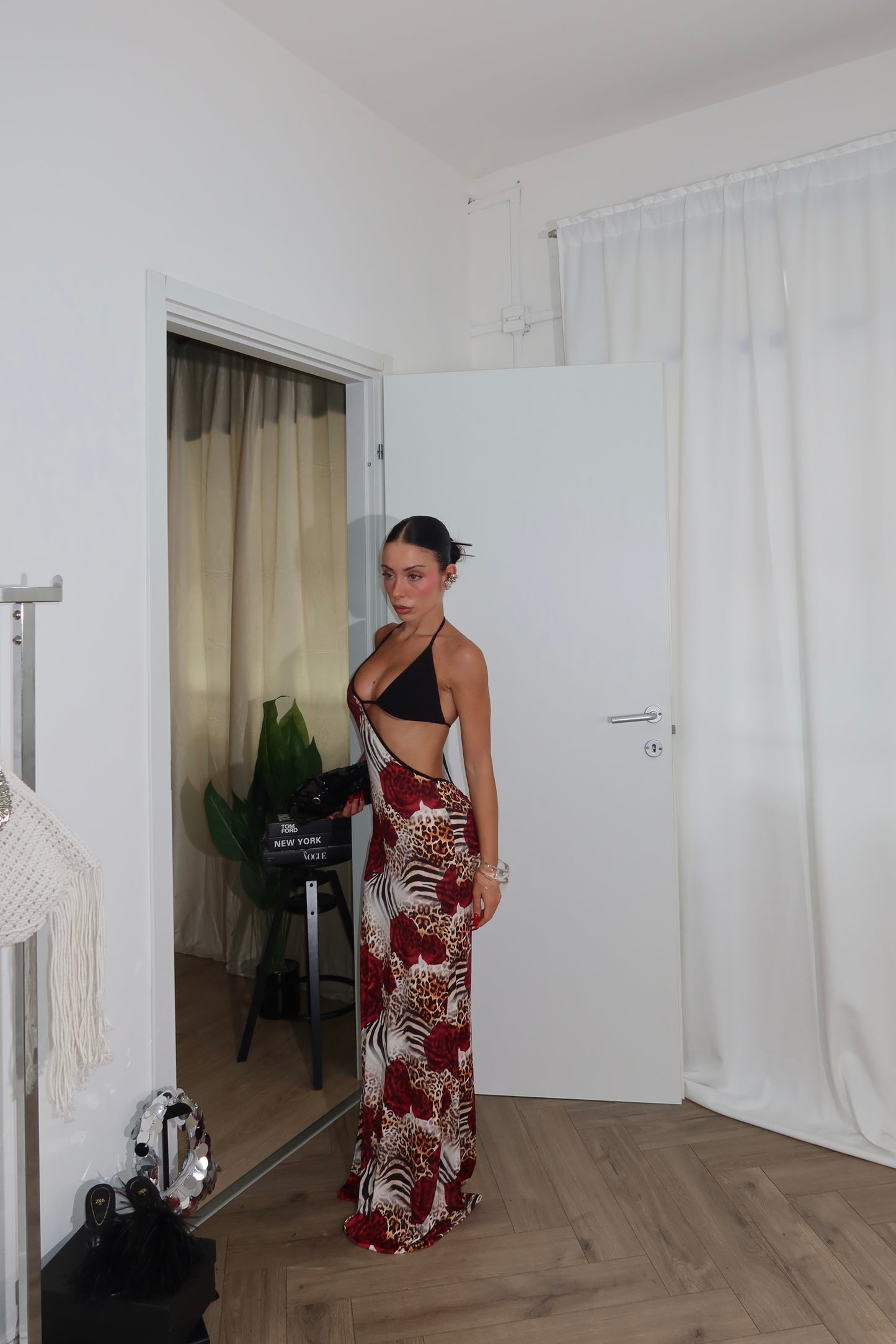 Longdress RANIA rosso