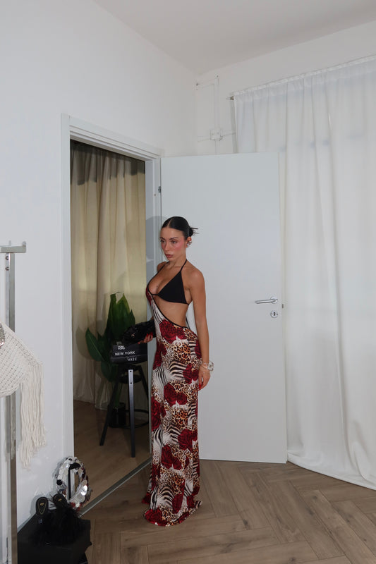 Longdress RANIA rosso