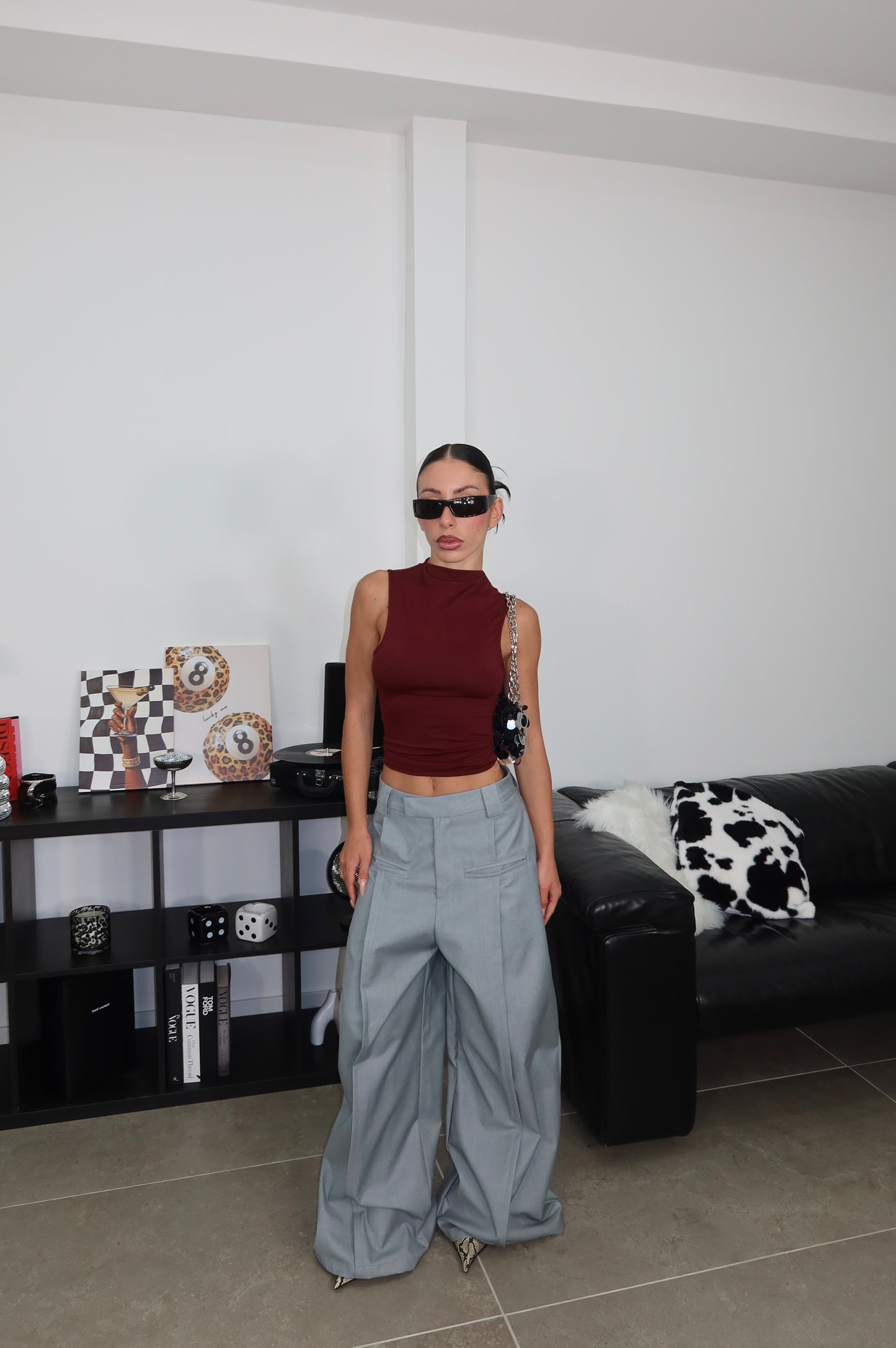 Pants FORMIDABLE light grey