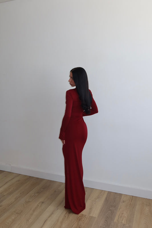 LongDress ARTEMIDE bordeaux