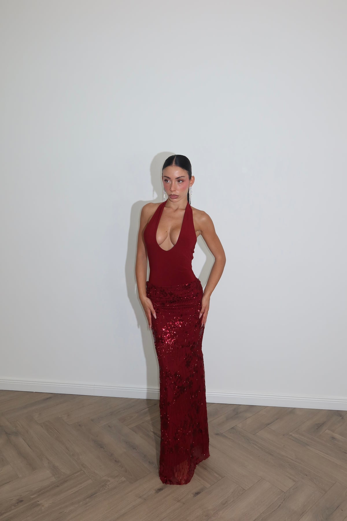 LongDress BELONG bordeaux