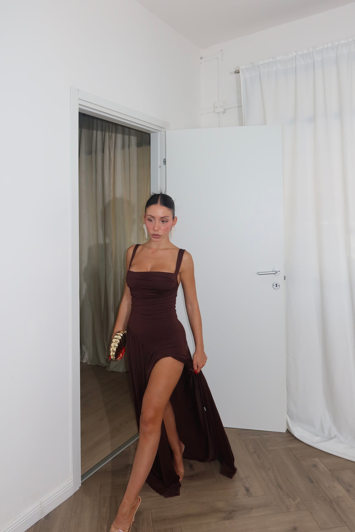 Longdress AMIRANTE choco