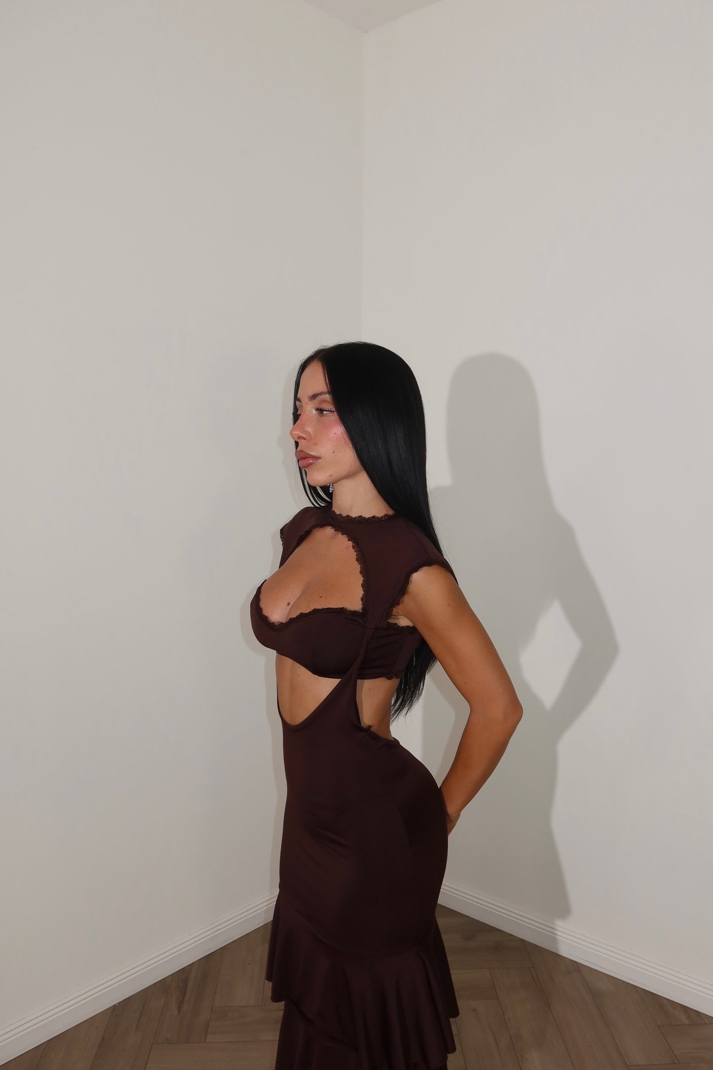 LongDress LLAMAME choco
