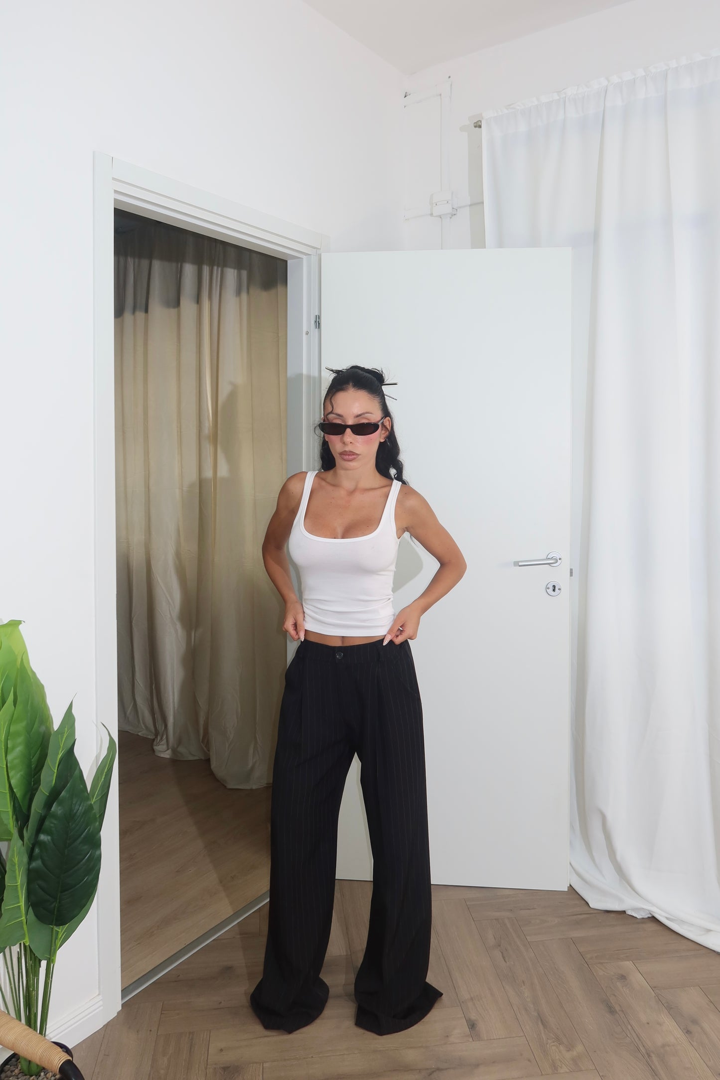 Pants GESSATO nero