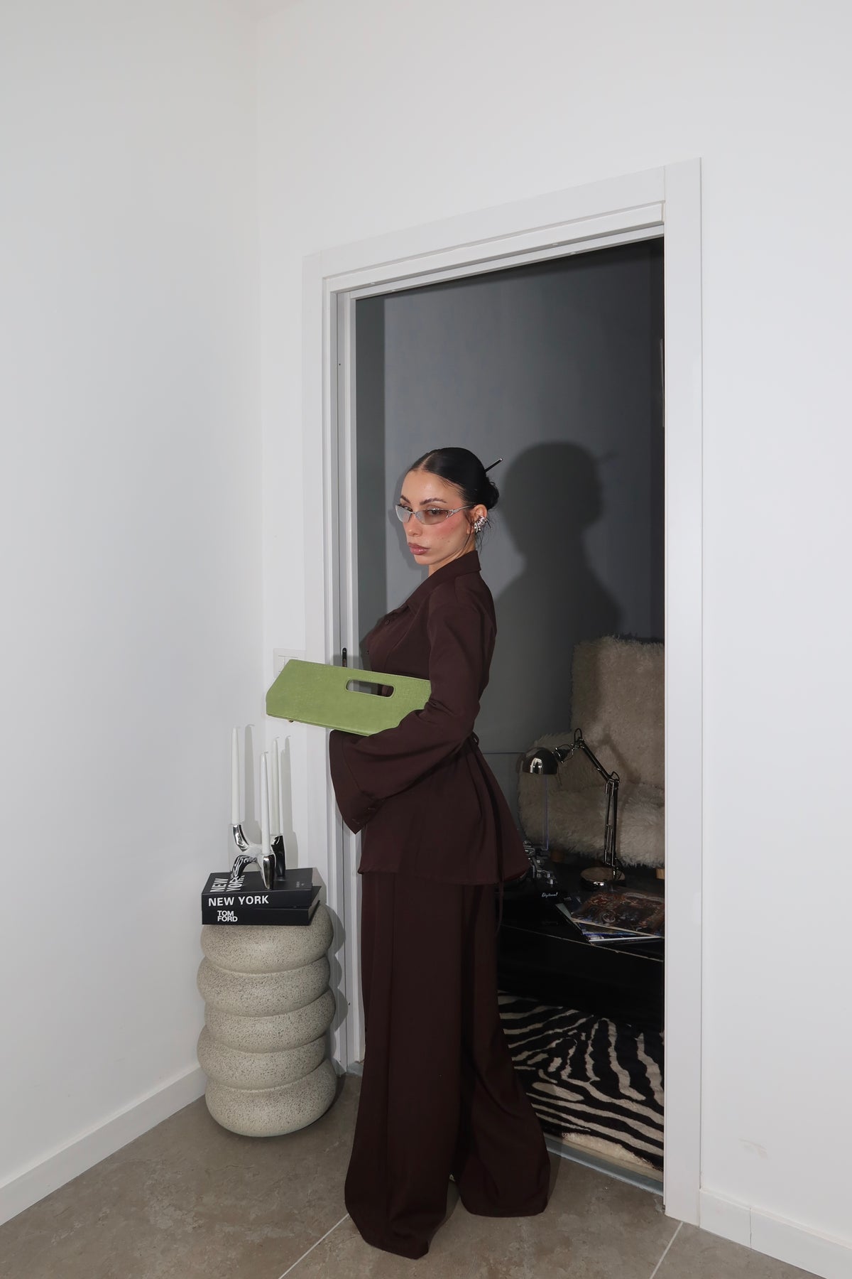 Tailleur ALICAS choco