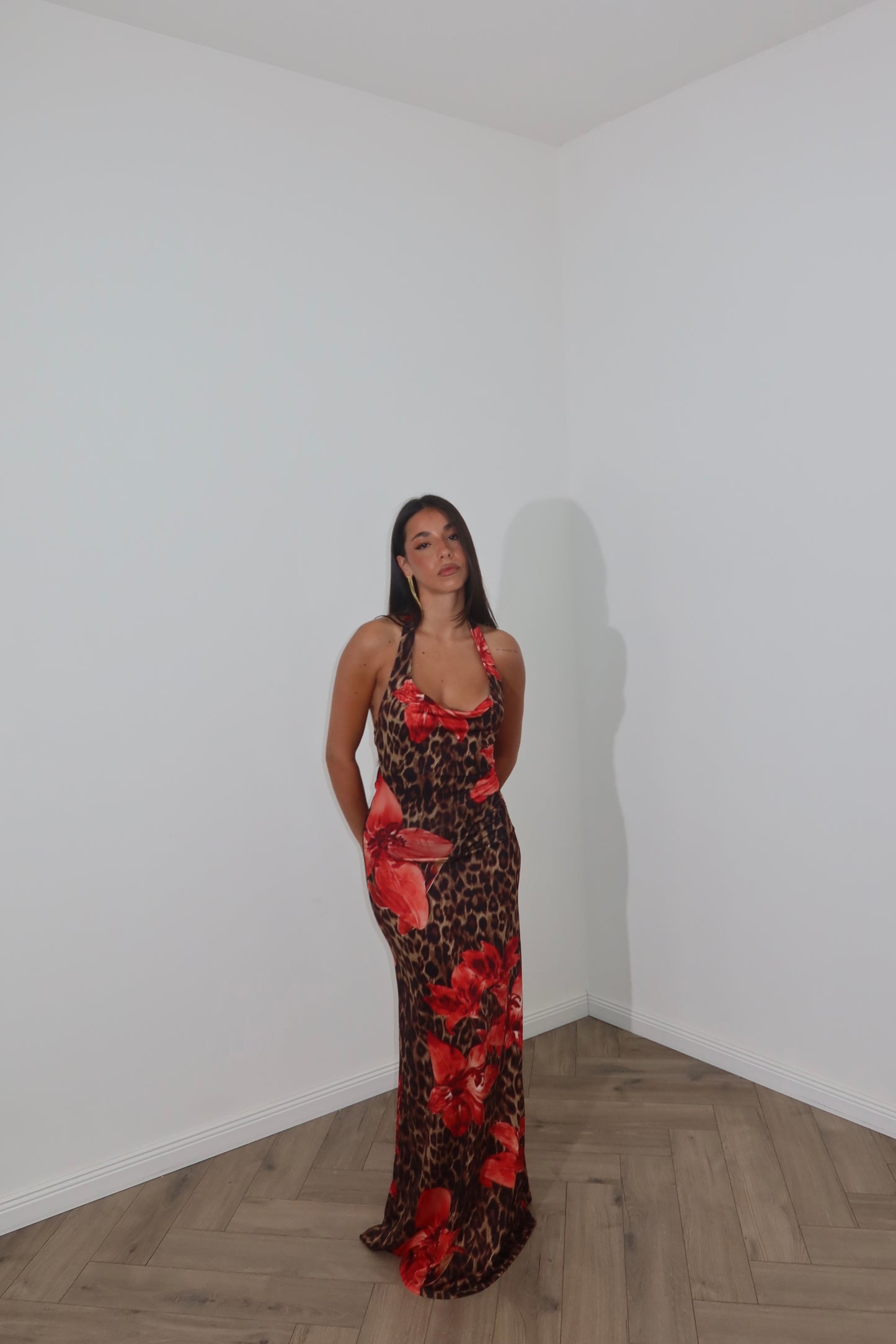 LongDress TULIPAN leopard