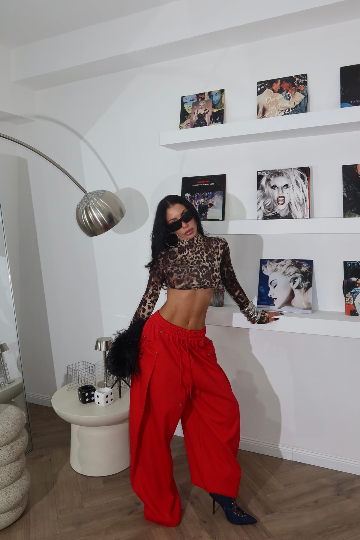 Pants MANIAC rosso