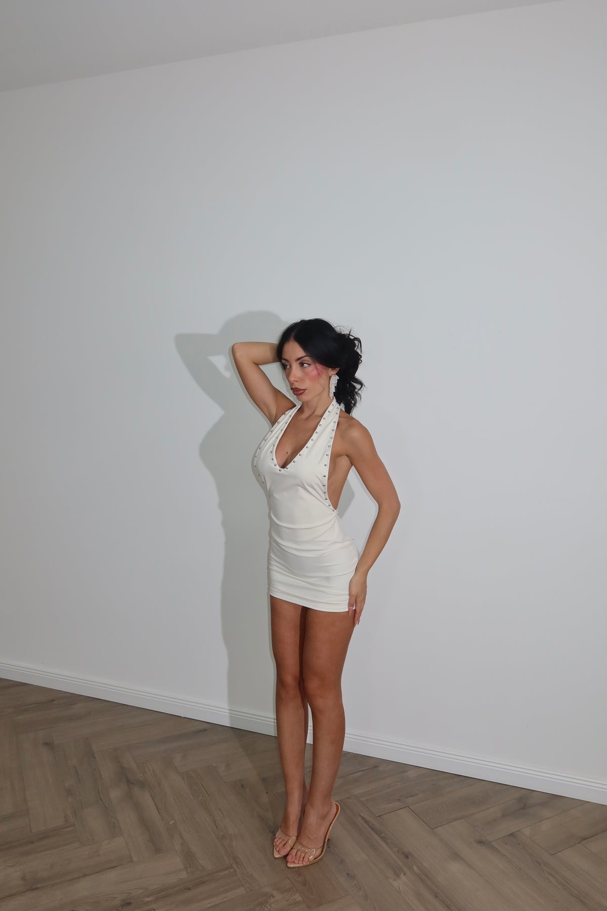 MiniDress AMOR beige
