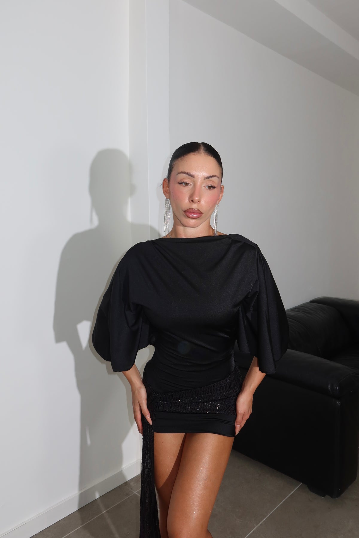 MiniDress CLU nero