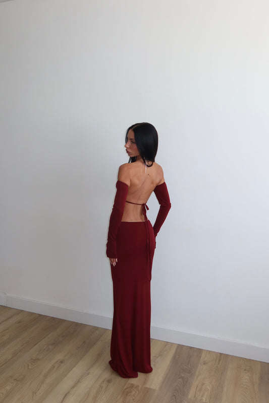LongDress ILARY bordeaux