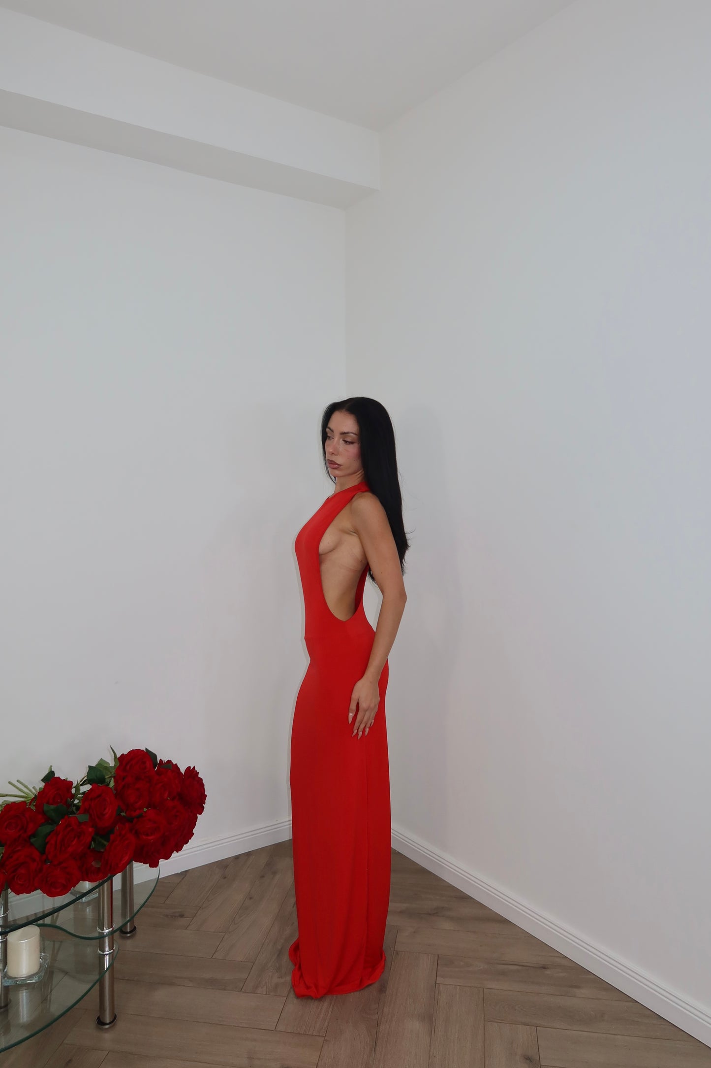LongDress AMAL rosso