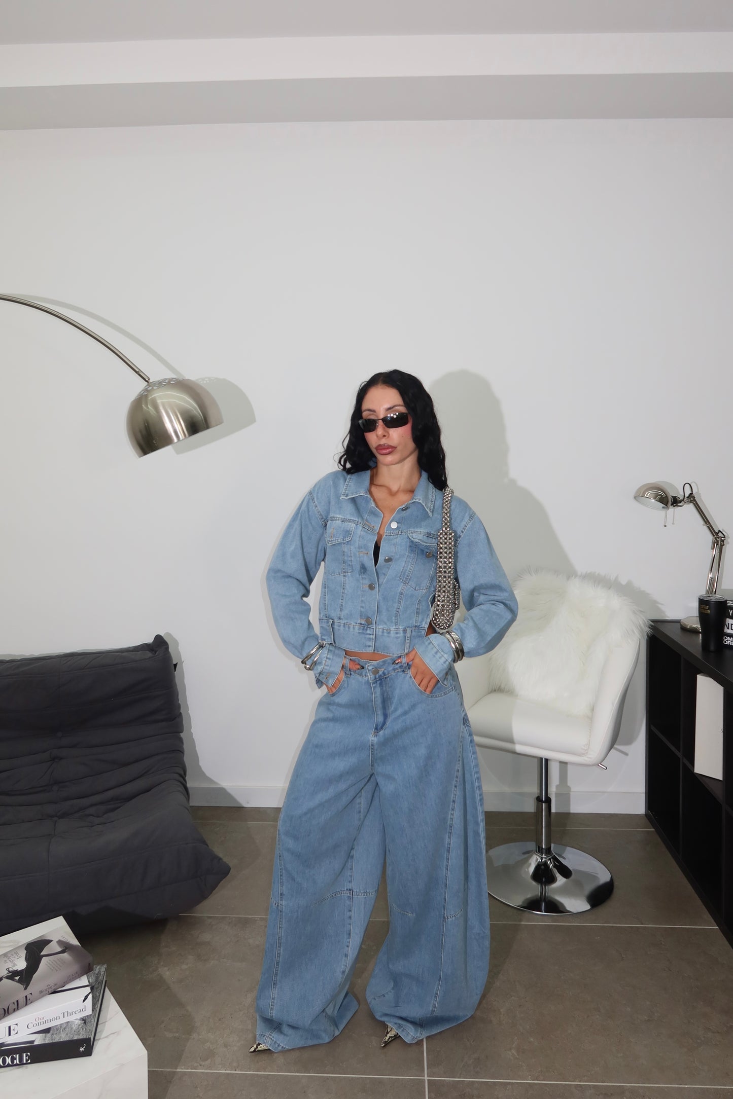Cordset OFFICE denim