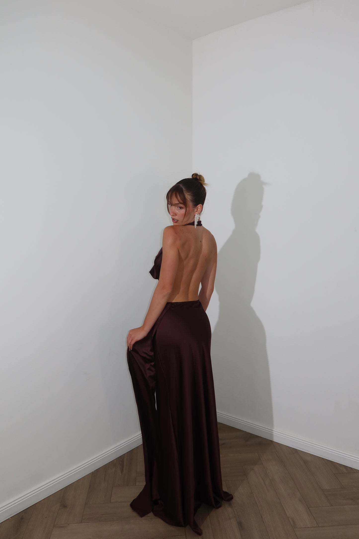 LongDress MELISSA choco