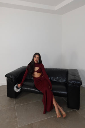 LongDress FERGIE bordeaux