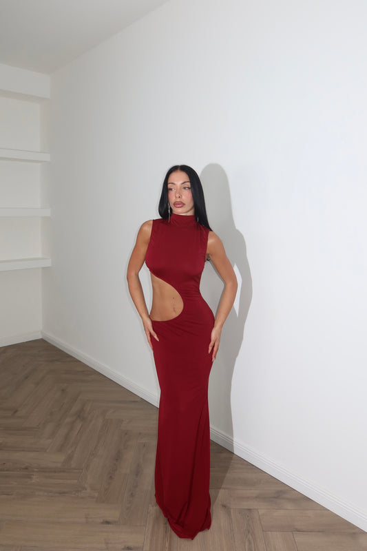 LongDress ARTEMIS bordeaux