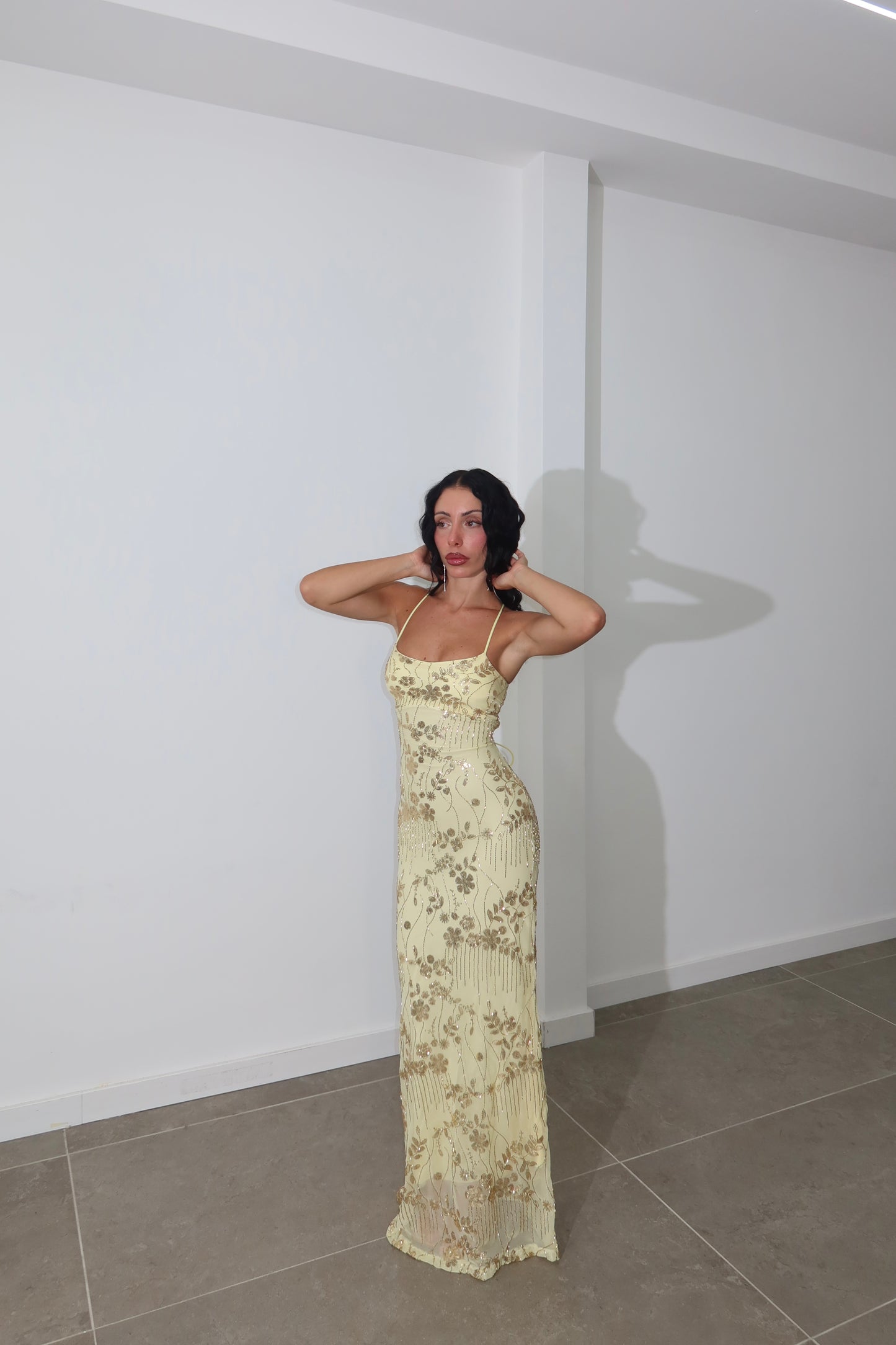 LongDress DULCE giallo