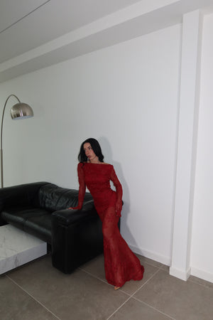 LongDress DALIA bordeaux