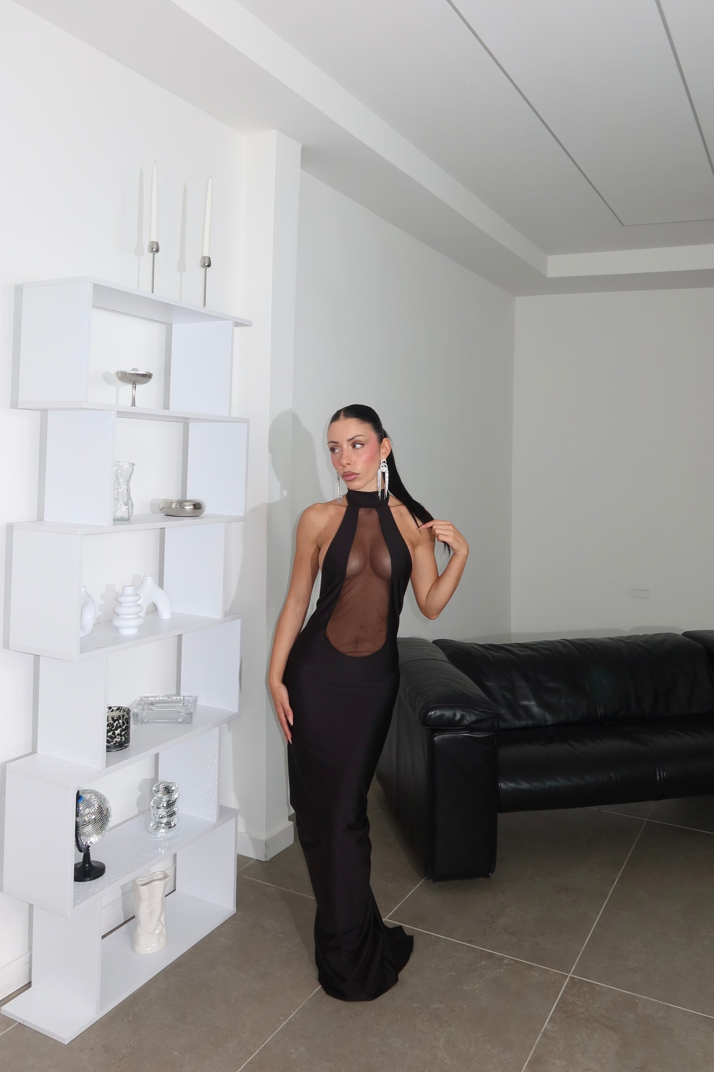 LongDress OPRAH nero