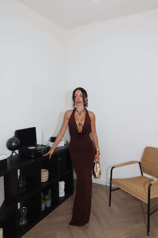 LongDress KLEO choco