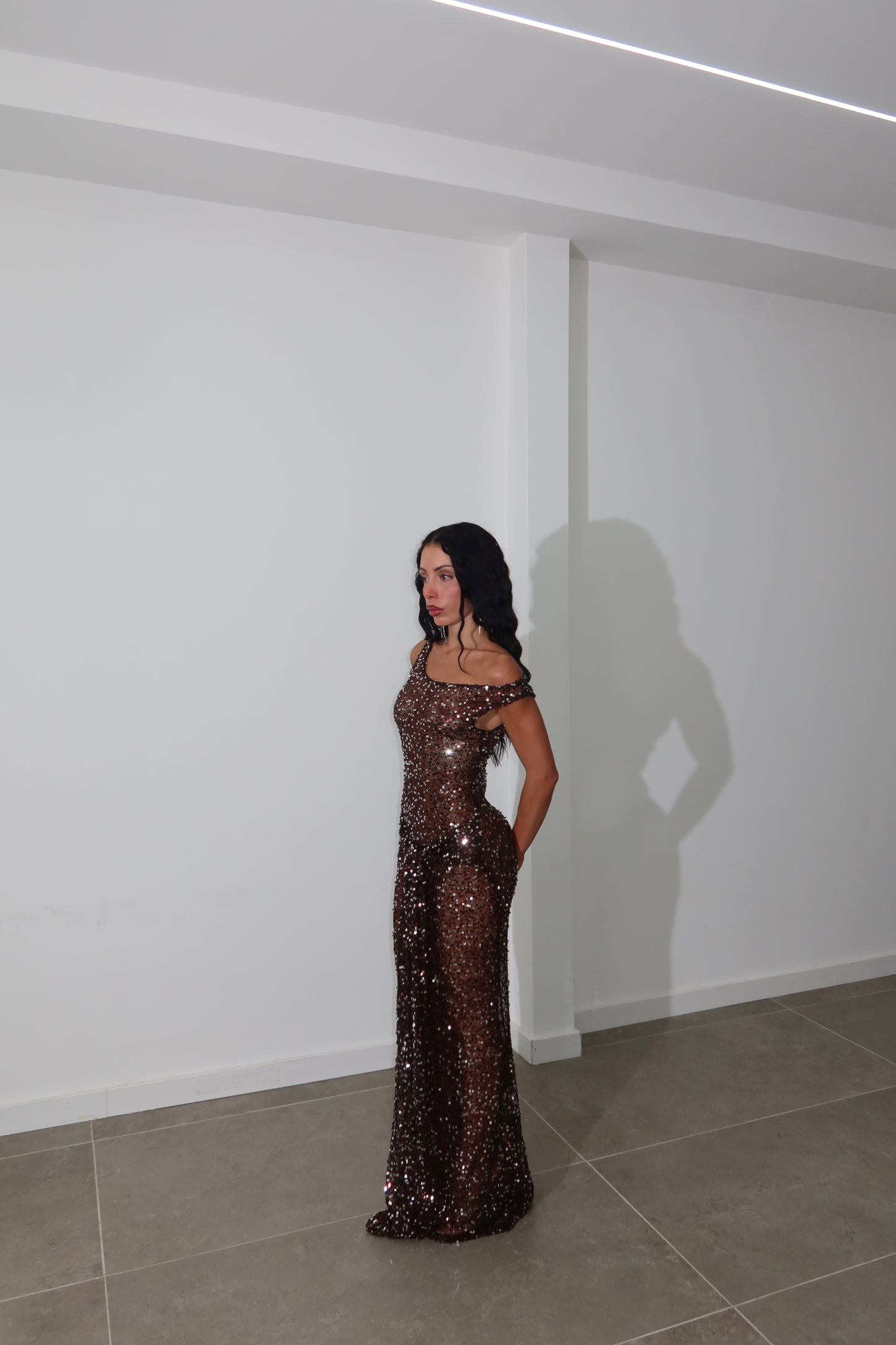 LongDress FESTIVAL choco