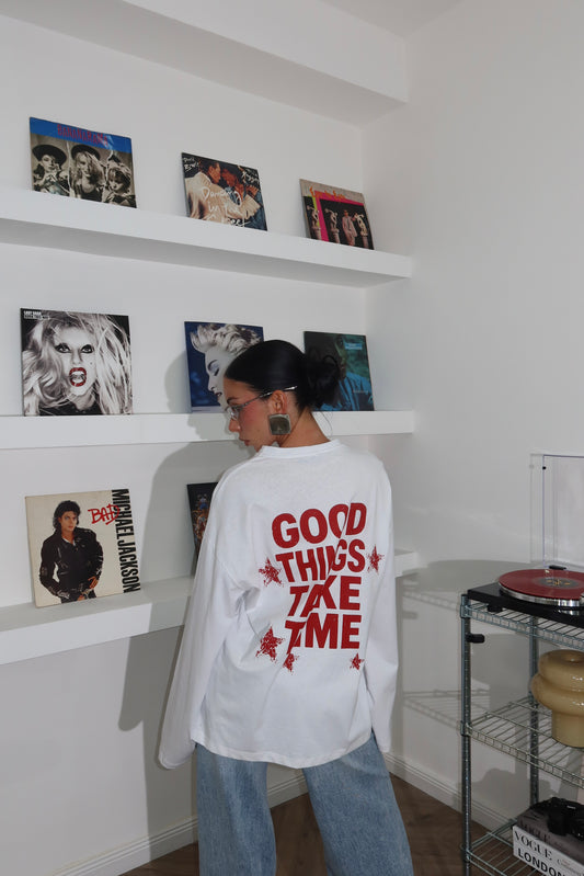 GOOD THINGS white sweater