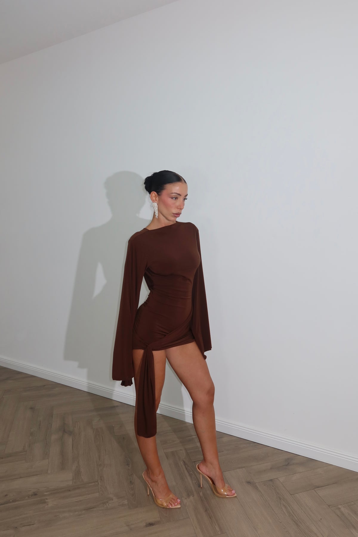 MiniDress PEAKY choco
