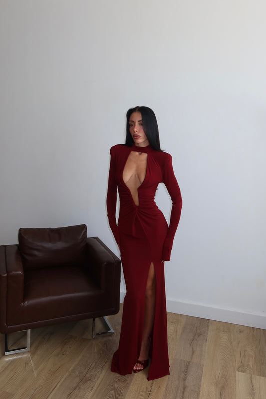 LongDress NAMIRIA bordeaux