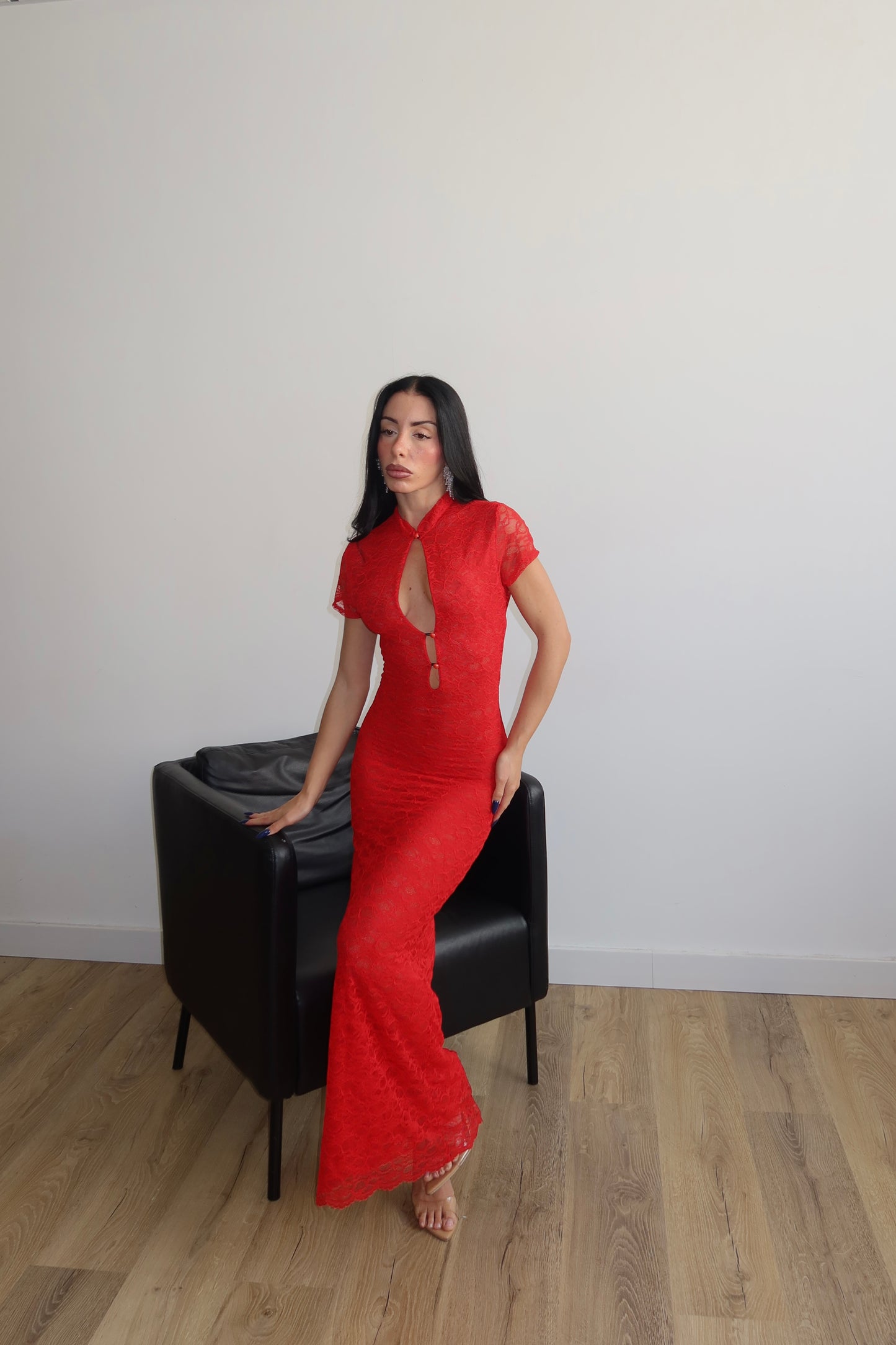 LongDress OSAKA rosso