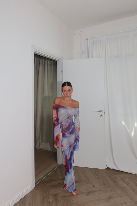 LongDress TIEDYE viola