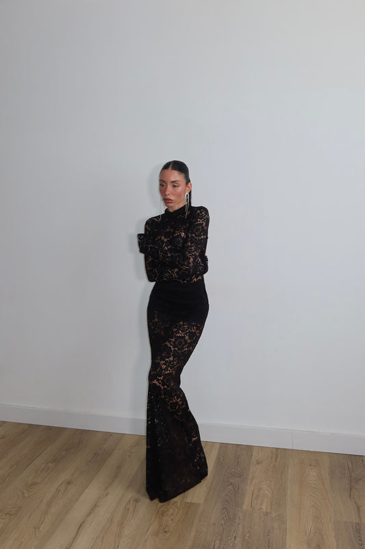 LongDress VENICE nero