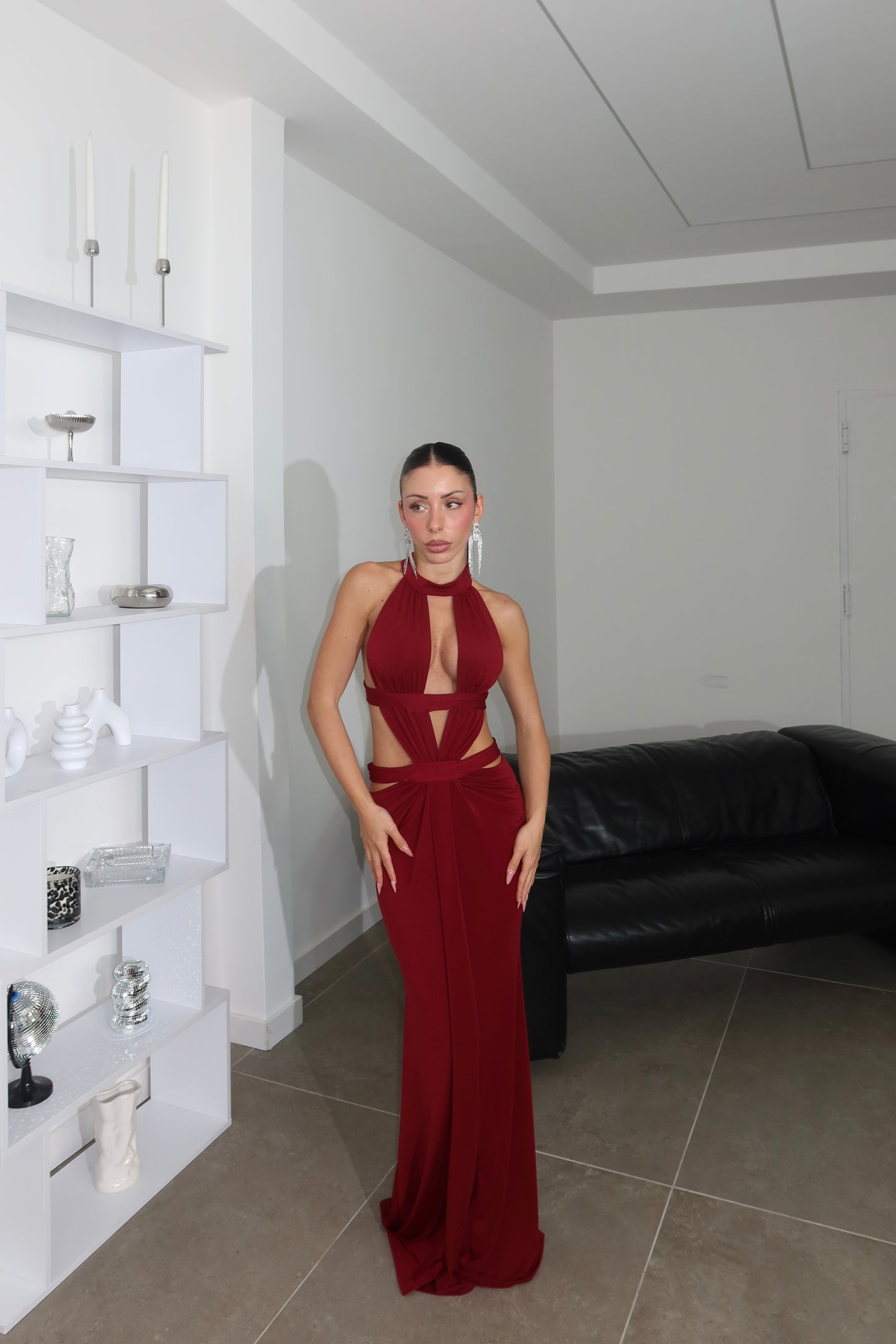 LongDress WEDDING DAY bordeaux