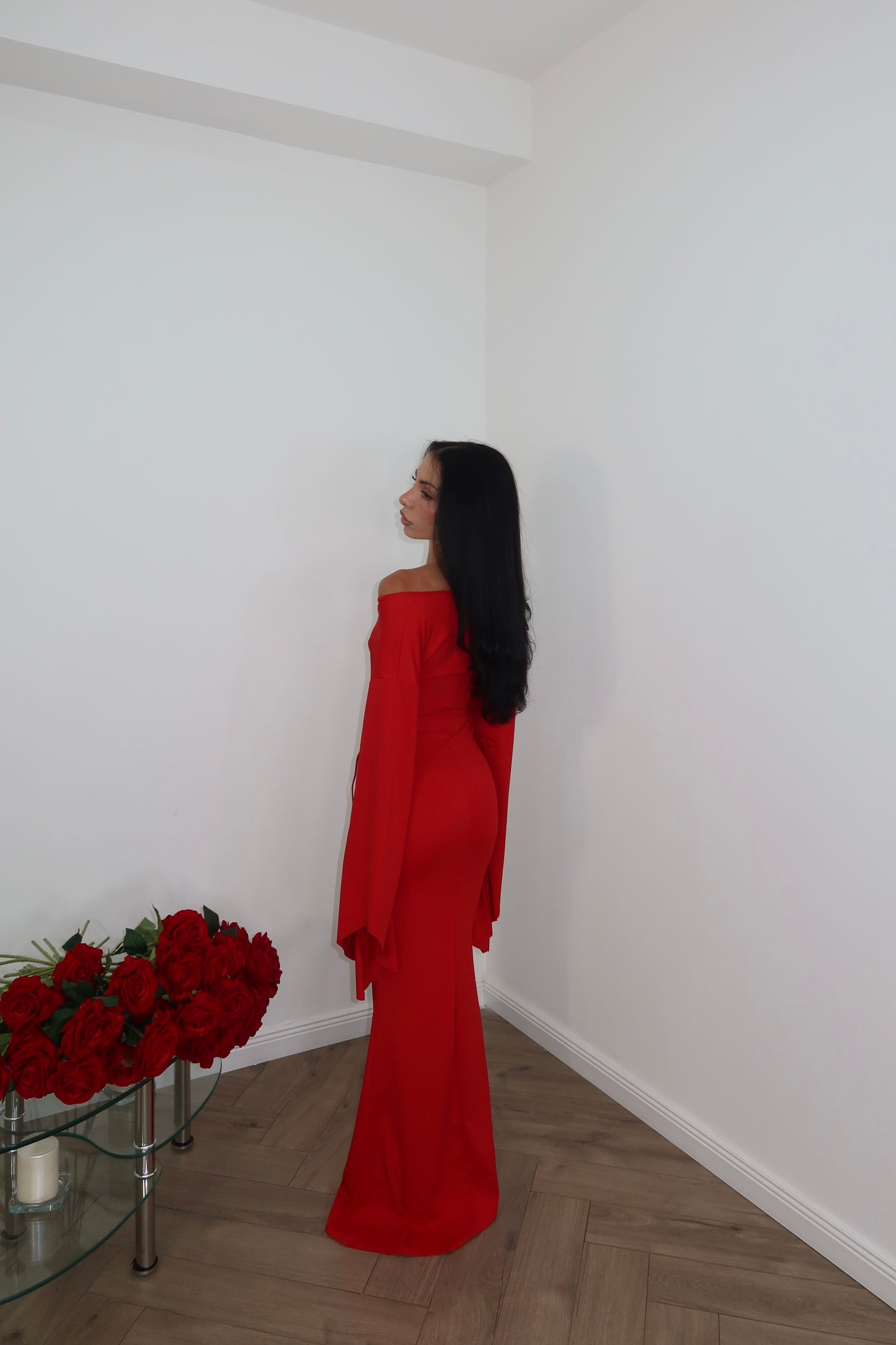 LongDress SABINE rosso