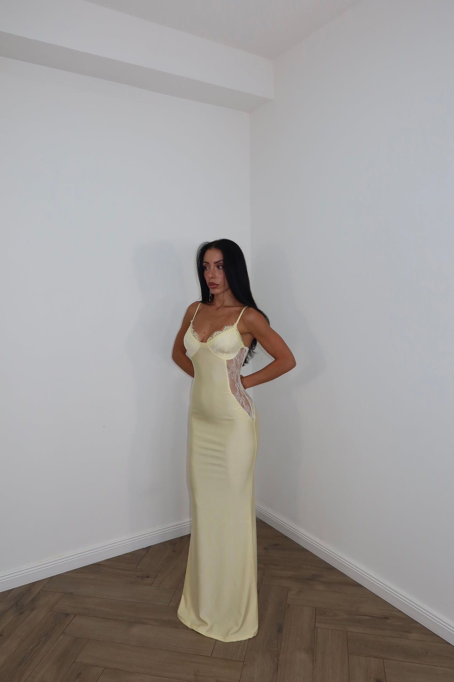 LongDress FEMME giallo