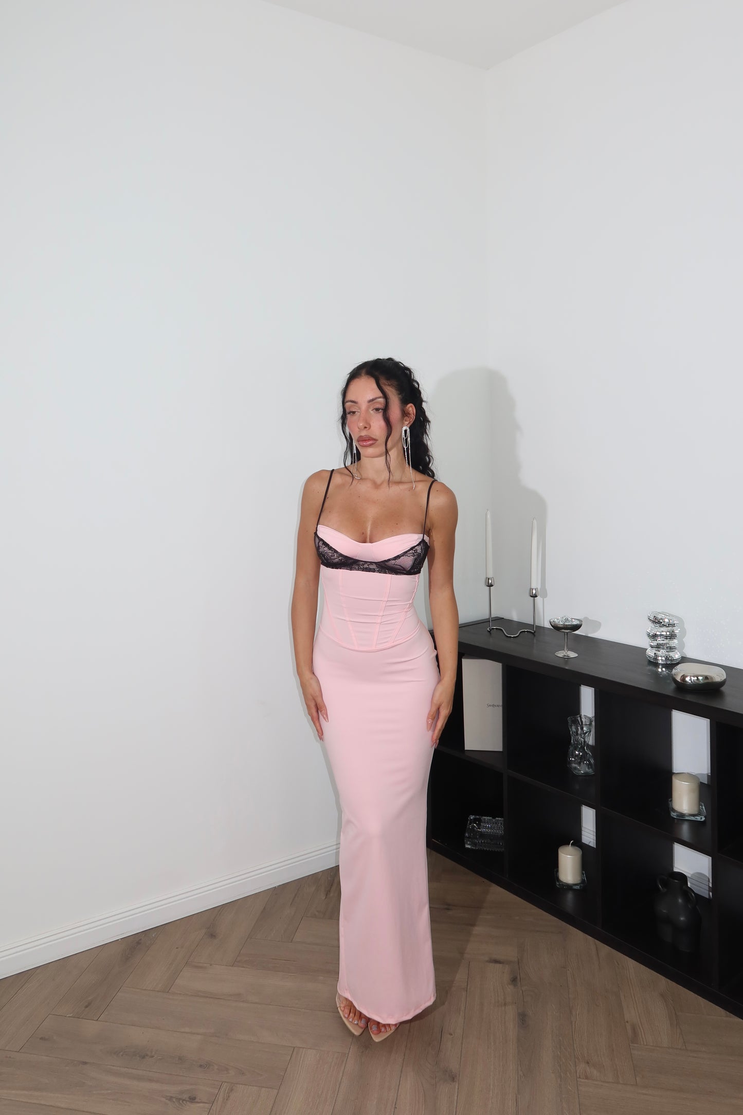 Longdress BRA rosa