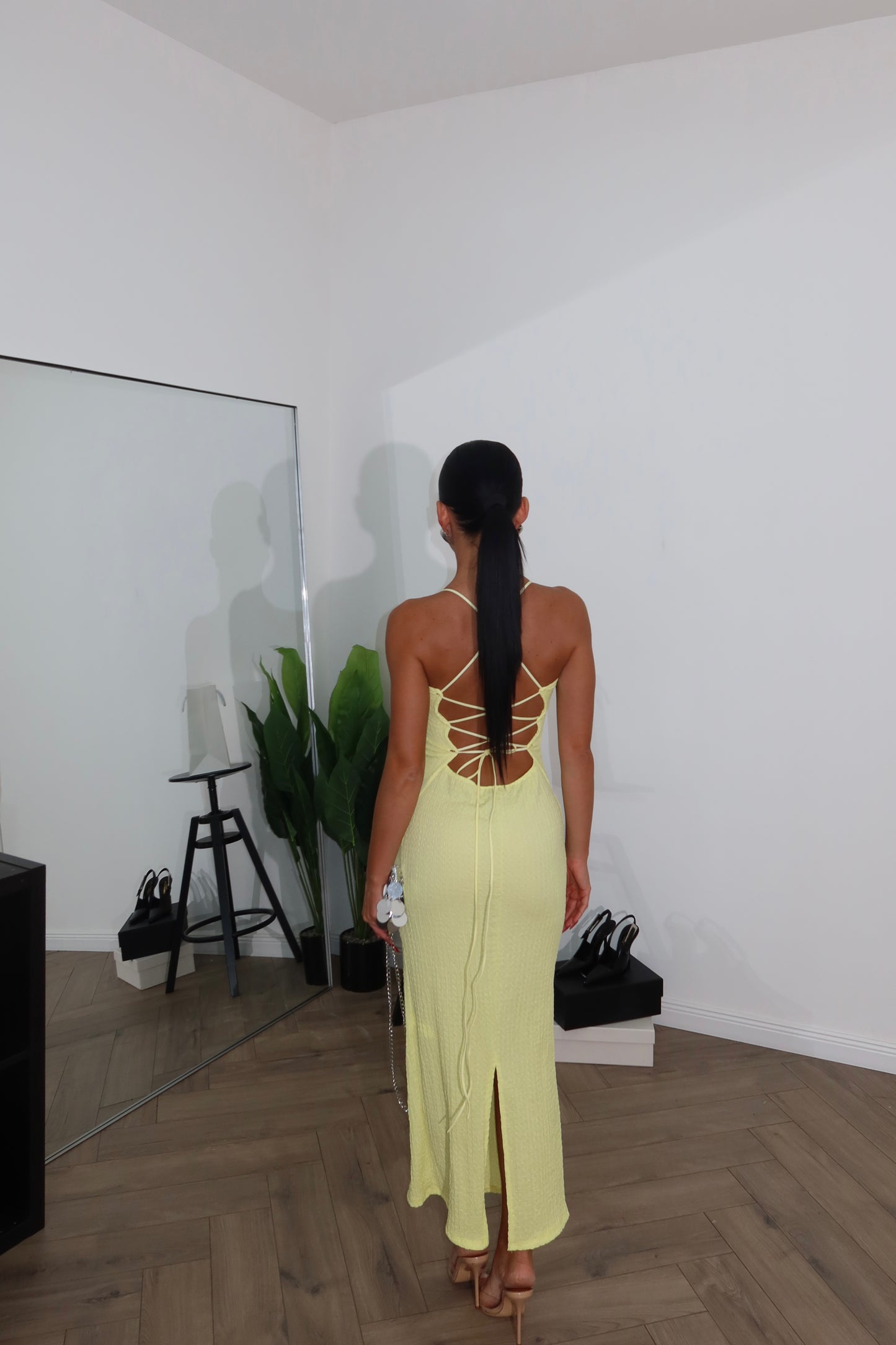 LongDress SPONGE giallo