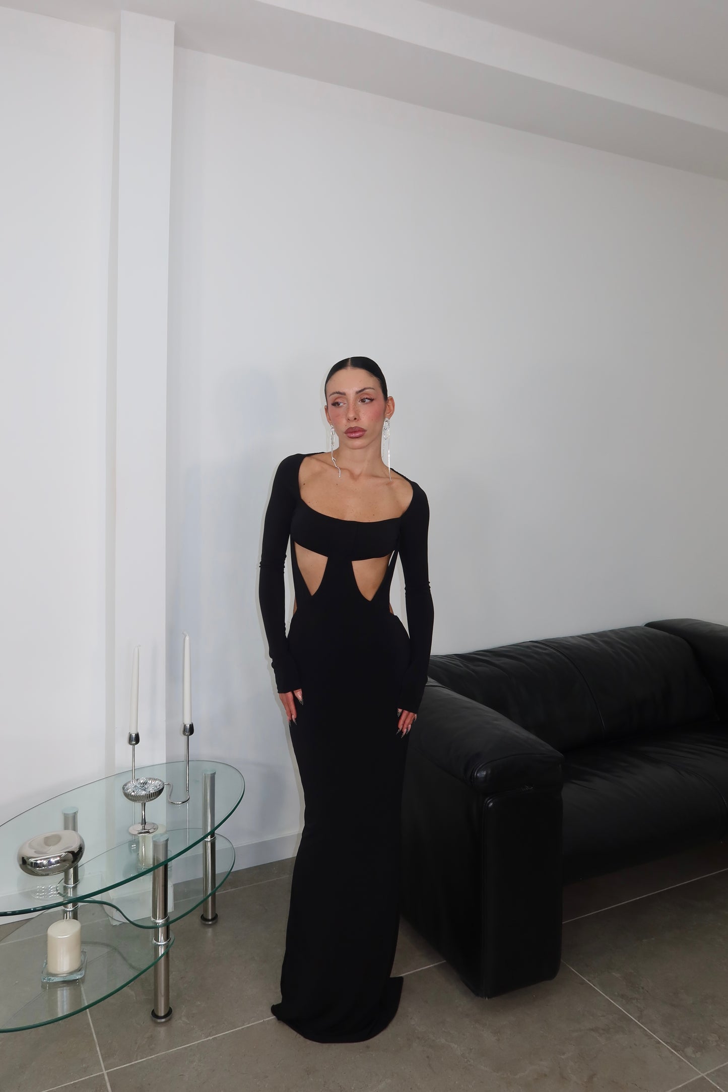 LongDress MELODY nero