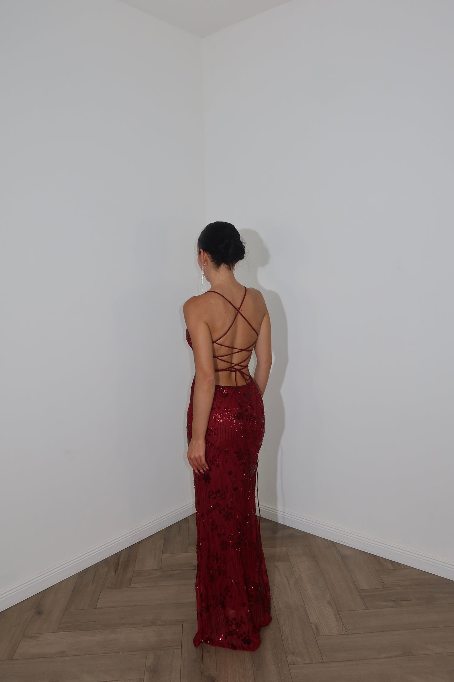 LongDress DULCE bordeaux