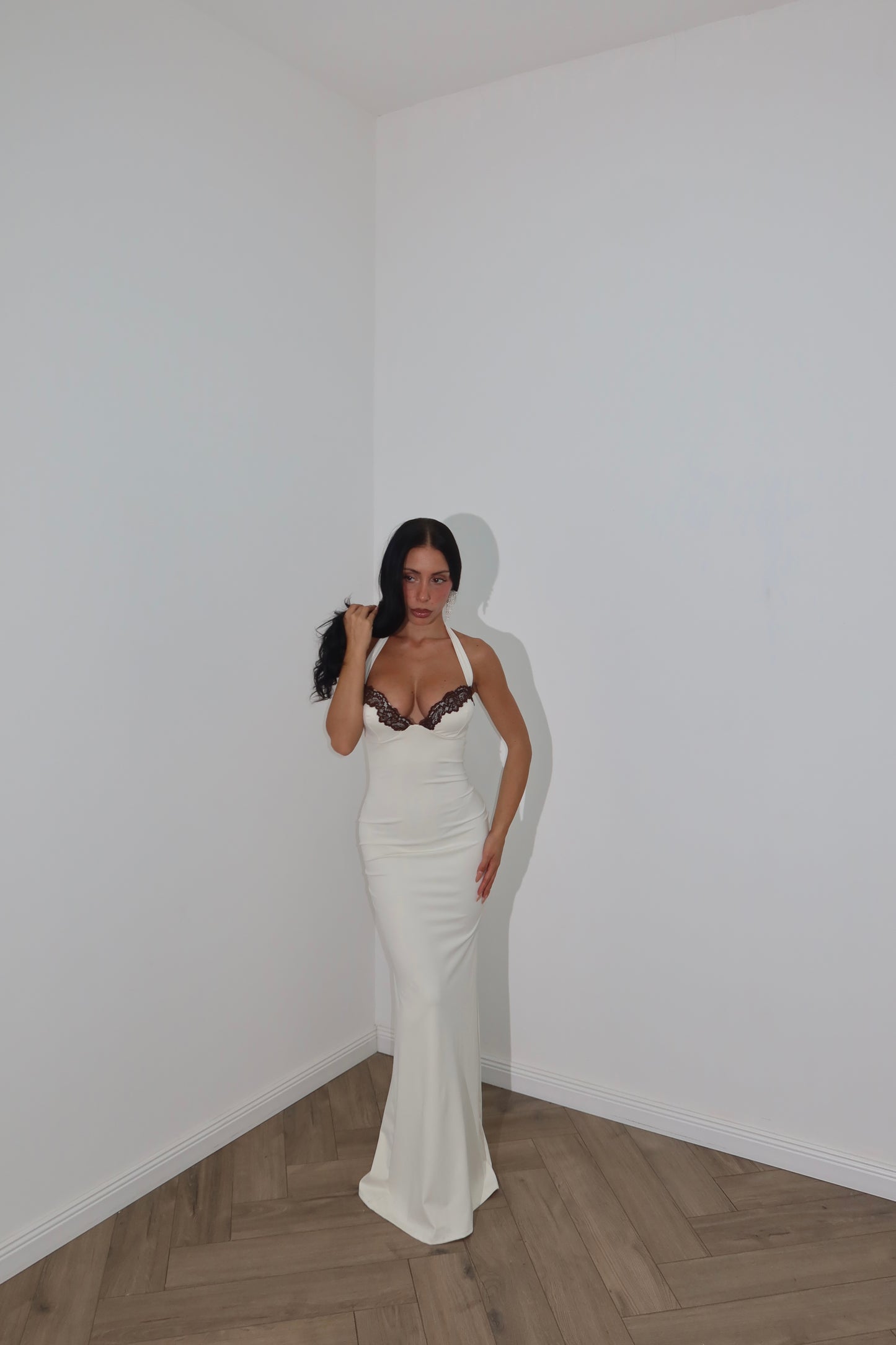 Longdress BERNADETTE PIZZO panna