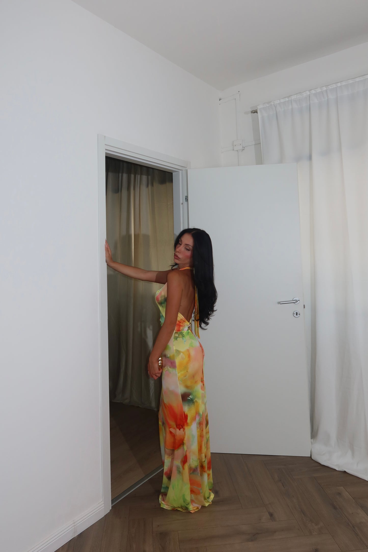 LongDress TULIPANO giallo
