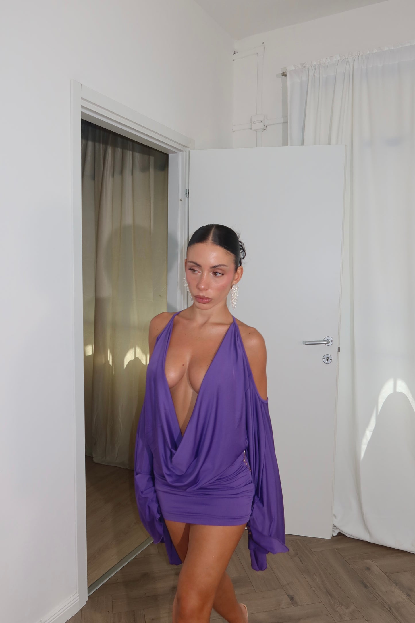 MiniDress AMAME viola
