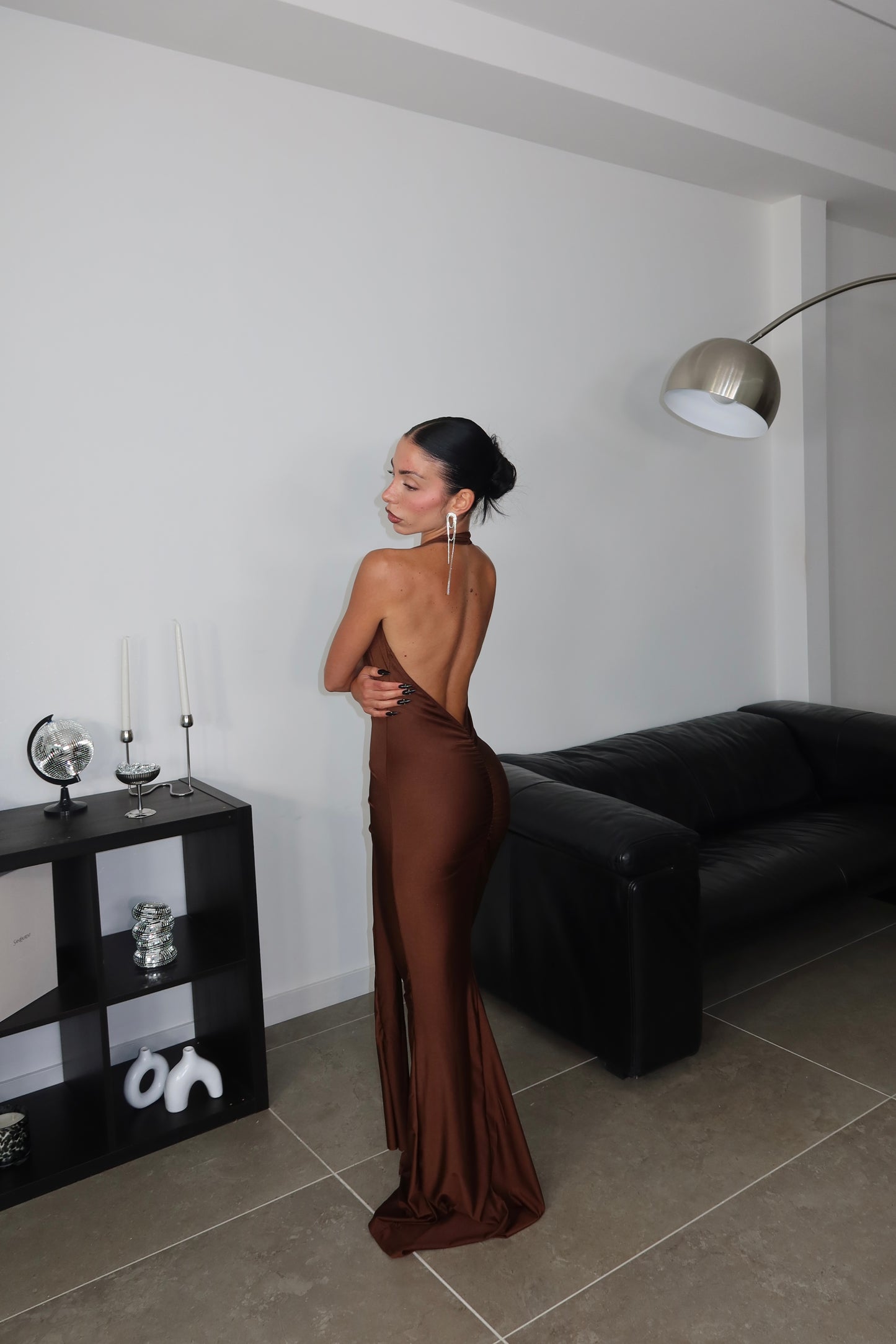 LongDress ELISIR choco