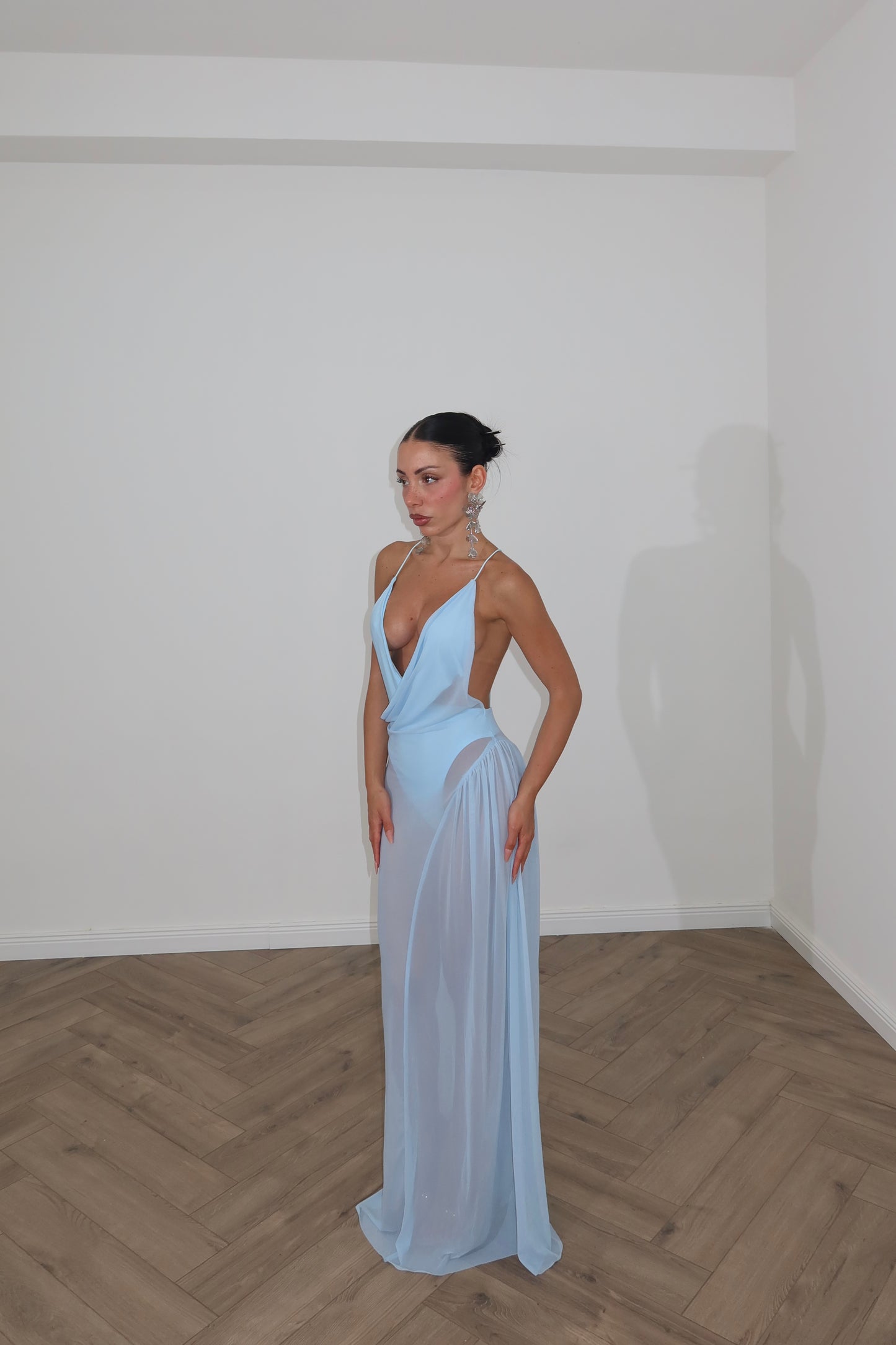 LongDress ARMONIA azzurro