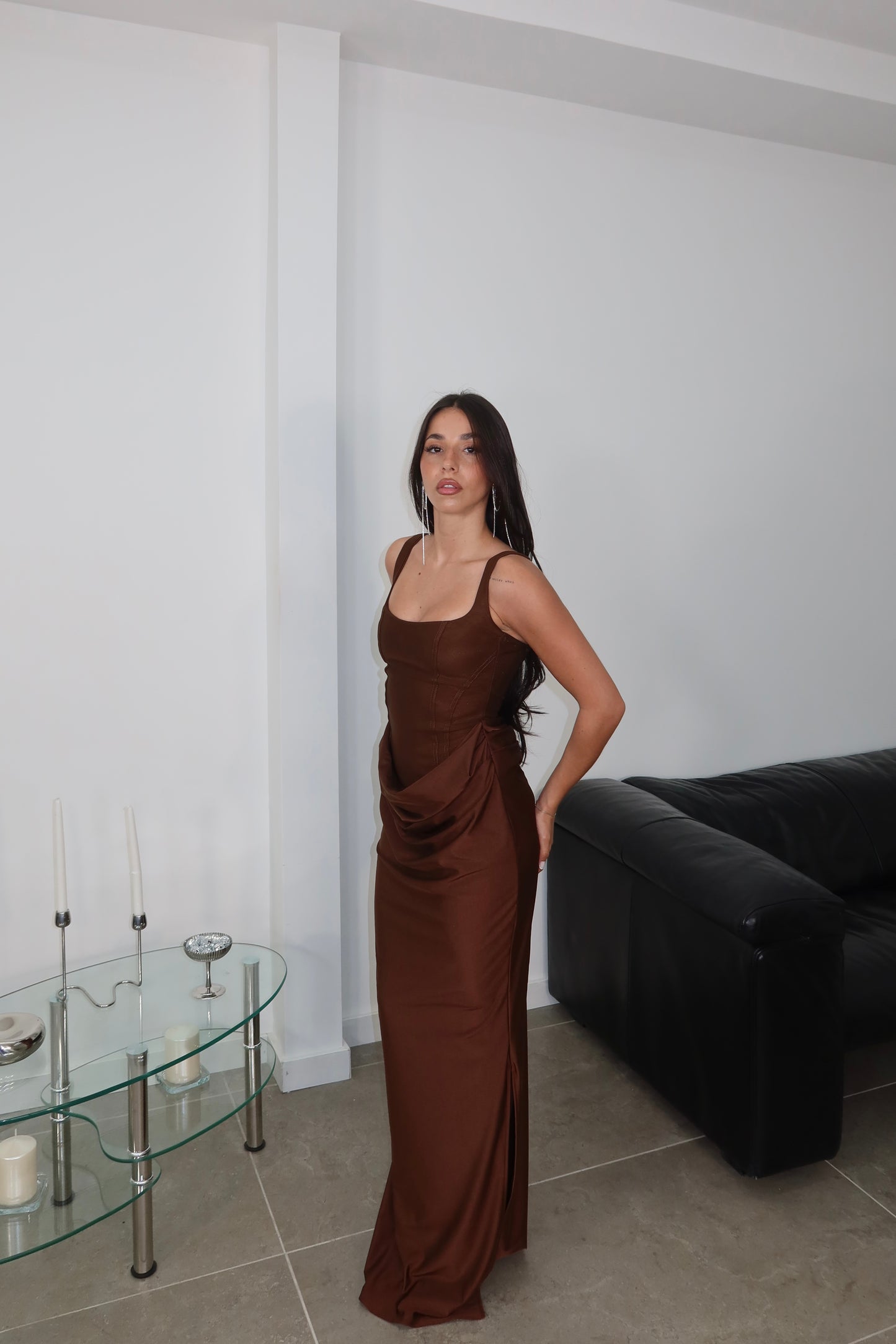 LongDress VIVIENNE choco