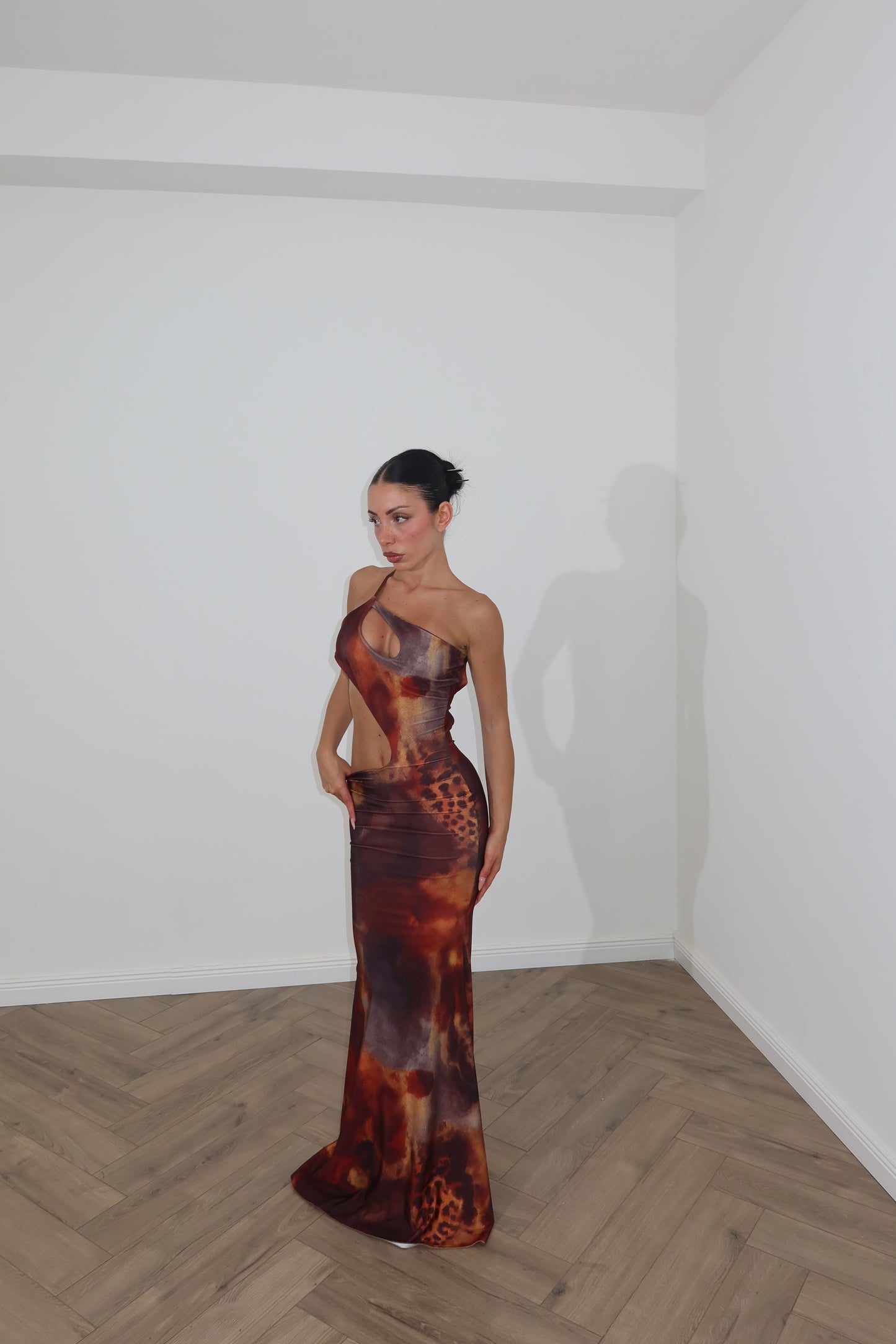 LongDress GEMINI leopard